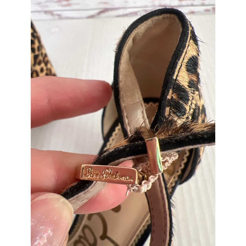 Sam Edelman Daniella block-heel sandals leopard print Size 9 - Picture 7 of 10